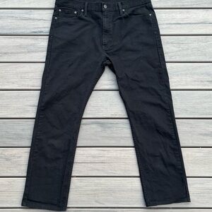 Levi’s Strauss & Co; Original Riveted; Solid Black; Straight Leg; Men’s 38W/30L